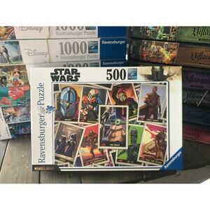 Ravensburger Puzzle -Star Wars Mandalorian: In Search of The Child -500 Complete